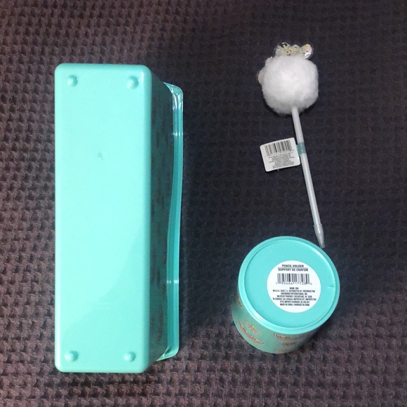 😊 3 Piece Desk Set 🌈 Rainbow, Flower, Daisy Smiley Faces Pen & Book Holder 🌸 - Picture 8 of 8